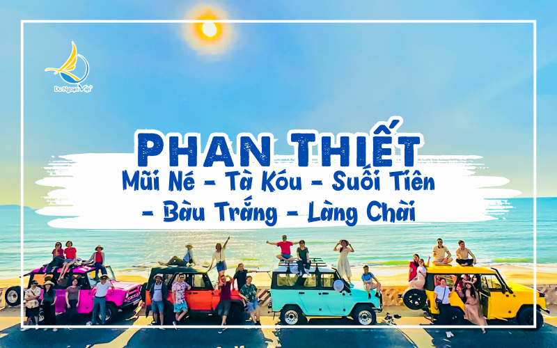 Phan Thiết: Mũi Né - Tà Kóu - Suối Tiên - Bàu Trắng - Jeep Tour